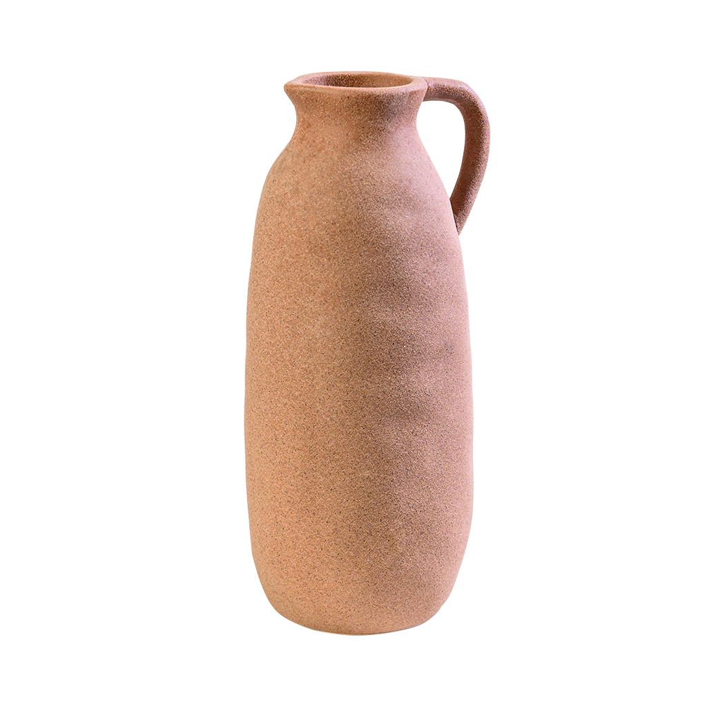 Vaso de cerâmica estilo jarro Terracota M