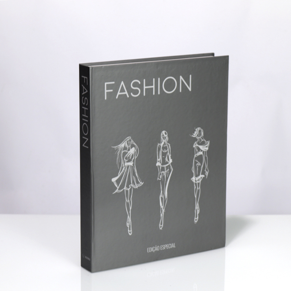 Caixa Livro Metaliz Hot Fashion